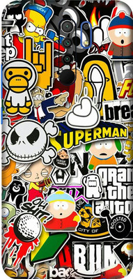 BugguSkin POCO M2 Mobile Skin(Ultra Super Sticker Bombing Skin With High Mattte Finish.)