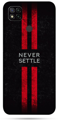 OggyBaba xiaomi redmi 9c Mobile Skin(Never Settle Skin Matte Finish)