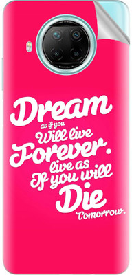 tiddler Xiaomi Redmi Note 9 Pro 5G Mobile Skin(Pink)