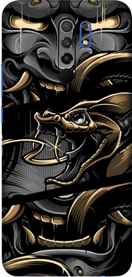 BugguSkin POCO M2 Mobile Skin(Ultra Super Hannya Skin With High Mattte Finish.)