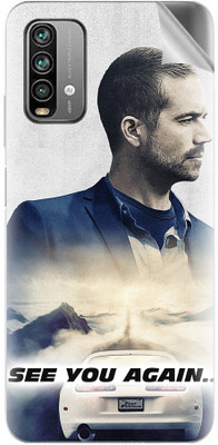 Snooky Xiaomi Redmi Note 9 4G Mobile Skin(Blue)