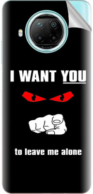 tiddler Xiaomi Redmi Note 9 Pro 5G Mobile Skin(Black)