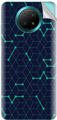Snooky Xiaomi Redmi Note 9 5G Mobile Skin(Blue)