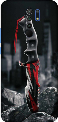 BUGGU POCO M2, poco m2 Mobile Skin(Ultra Super Killer Knife Skin With High Matte Finish., Mobile Skin (Back+Side+Camera))