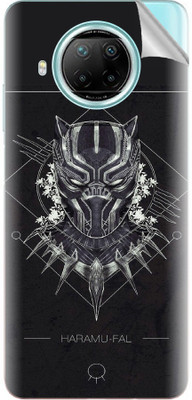 tiddler Xiaomi Redmi Note 9 Pro 5G Mobile Skin(Black)