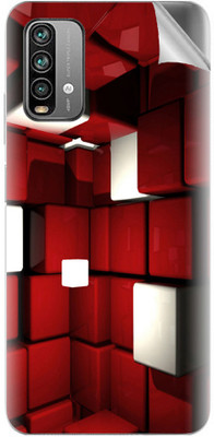 Snooky Xiaomi Redmi Note 9 4G Mobile Skin(Red)