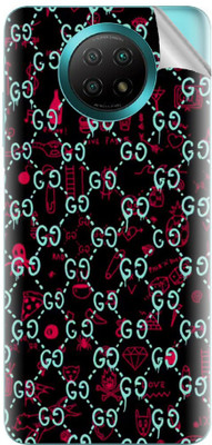 Snooky Xiaomi Redmi Note 9 5G Mobile Skin(Red)