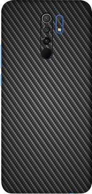 BUGGU POCO M2, poco m2 Mobile Skin(Ultra Super Black Carbon Fiber Skin With High Matte Finish., Mobile Skin (Back+Side+Camera))