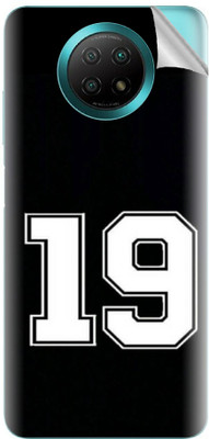 Snooky Xiaomi Redmi Note 9 5G Mobile Skin(Black)