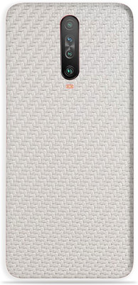 LAMHA Poco X2, POCO X2 Mobile Skin(Ultra Super White Carbon Fiber With High Mattte Finish.)