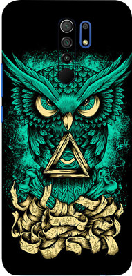 Jeeva Creation Poco M2 Mobile Skin(Ultra Super Angry Owl Skin With High Matte Finish.)