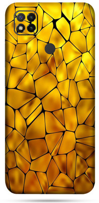 OggyBaba xiaomi redmi 9c Mobile Skin(Yellow Pebbles Skin Matte Finish)