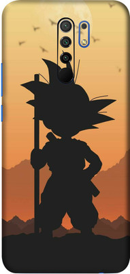 BugguSkin POCO M2 Mobile Skin(Ultra Super Goku Sunset Skin With High Mattte Finish.)