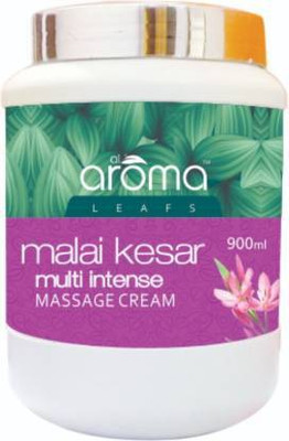 AlAroma Leafs MALAI KESAR MULTI INTENSE MASSAGE CREAM(900 ml)