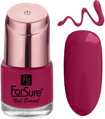 ForSure Glossy Finish Nail Enamel With Quick Dry Formulation Hot Majenta