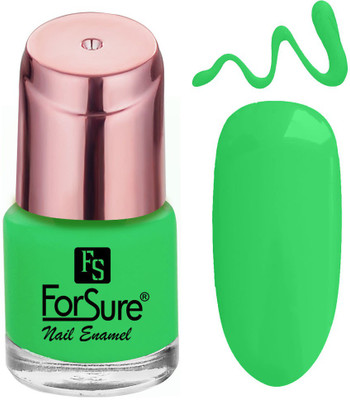 ForSure Glossy Finish Nail Enamel With Quick Dry Formulation Parrot Green