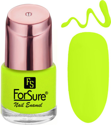 ForSure Matte Finish Nail Enamel With Quick Dry Formulation Neon Lime