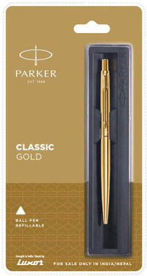 PARKER CLASSIC GOLD Ball Pen(Ink Color - Blue)