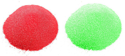 RCREATIONS Pack of 2 Rangoli Powder(Red, Green)