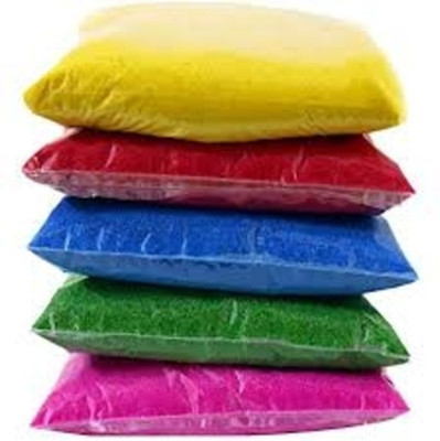 RCREATIONS Pack of 5 Rangoli Powder(Multicolor)