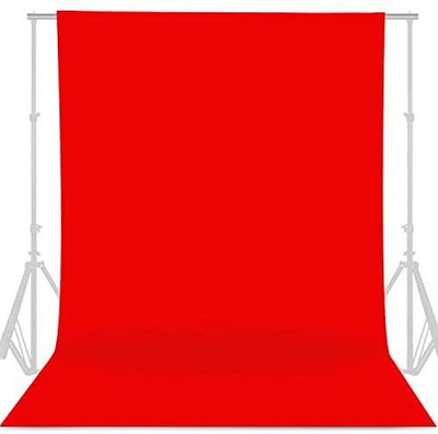 SIAMART 6x9 FT Red LEKERA Backdrop Photo Light Studio Photography Background ( Stand Not Included ) Reflector