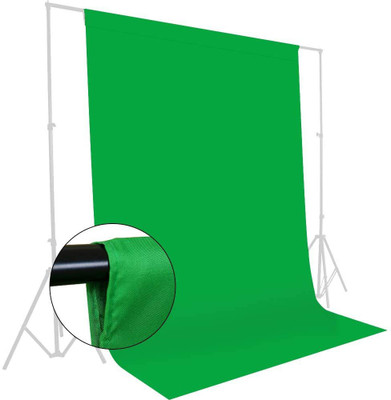 Cam cart 8FTX10.5FT Green Polyester Photo Backdrop for Photoshoot Greenscreen Background for Photography Video Recording Photo Background Reflector