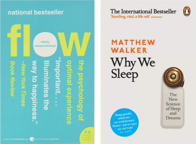 Flow + Why We Sleep (Best Selling Combo)(Paperback, Mihaly Csikszentmihalyi, Matthew Walker)