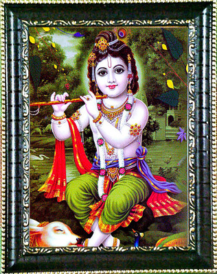 SUNINOW bal gopal Religious Frame
