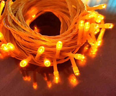 Ascension 35 LEDs 13 m Yellow Steady String Rice Lights(Pack of 6)