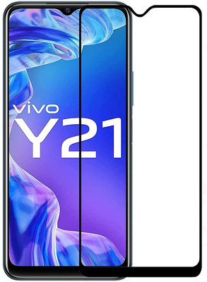 TESPARK Edge To Edge Tempered Glass for Vivo Y21 2021(Pack of 1)