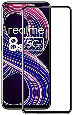 TESPARK Edge To Edge Tempered Glass for Realme 8s 5G(Pack of 1)