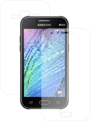 CASE CREATION Front and Back Screen Guard for Samsung Galaxy J1 (2016)(Pack of 2)