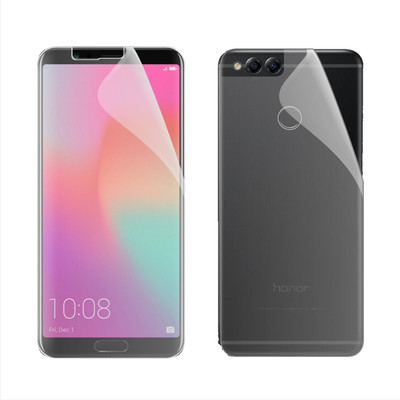 CASE CREATION Front and Back Screen Guard for Honor 7X(Pack of 2)