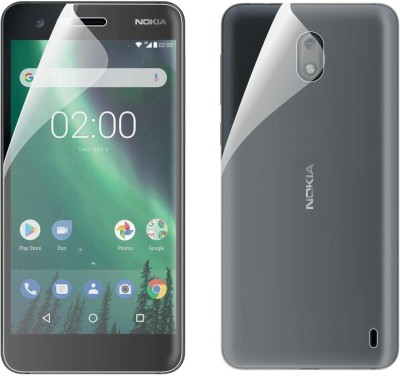 CASE CREATION Front and Back Screen Guard for Nokia 2(Pack of 2)