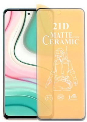 Bigil Nano Glass for Xiaomi Mi 10i, (Premium Matte Edge To Edge Full Glue With Camera Cut)(Pack of 1)
