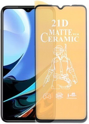 Mersal Nano Glass for Redmi 9 Power, (Premium Matte Edge To Edge Full Glue With Camera Cut)(Pack of 1)