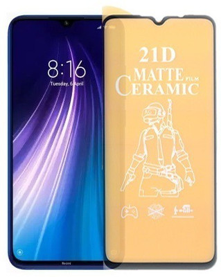 Bigil Nano Glass for Redmi Note 8, (Premium Matte Edge To Edge Full Glue With Camera Cut)(Pack of 1)