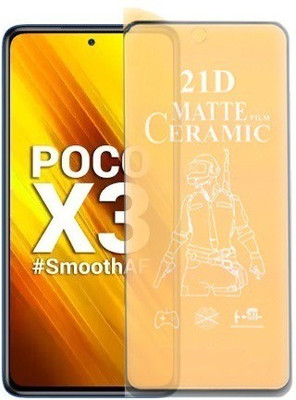 Ghilli Nano Glass for Poco X3(Pack of 1)