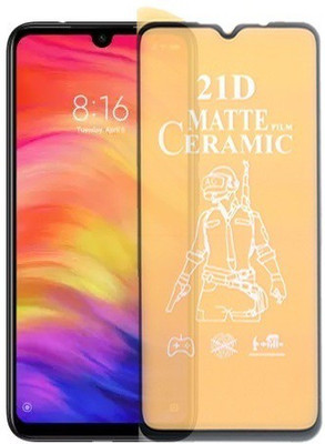 Mersal Nano Glass for Redmi Note 7 Pro, (Premium Matte Edge To Edge Full Glue With Camera Cut)(Pack of 1)