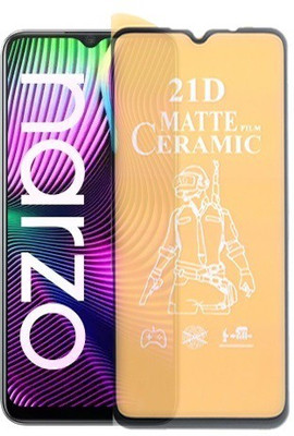 A-Allin1 Nano Glass for realme Narzo 20, (Premium Matte Ceramatic Firm)(Pack of 1)
