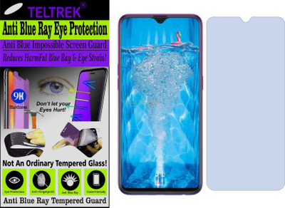 TELTREK Tempered Glass Guard for OPPO F9 PRO (Impossible UV AntiBlue Light)(Pack of 1)