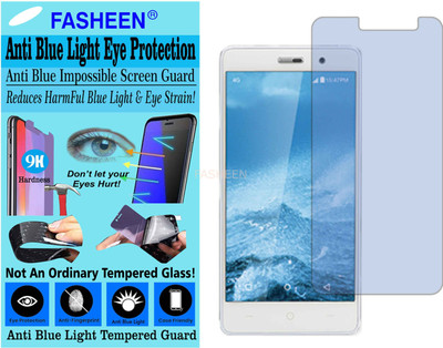 Fasheen Tempered Glass Guard for LYF WATER 6 (Impossible UV AntiBlue Light)(Pack of 1)