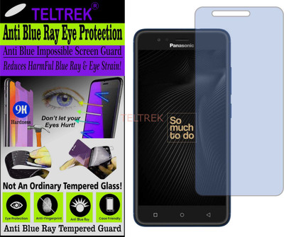TELTREK Tempered Glass Guard for PANASONIC ELUGA A4 (Impossible UV AntiBlue Light)(Pack of 1)