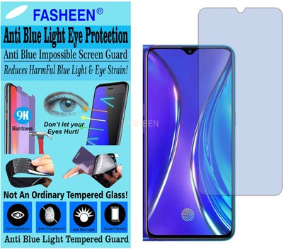 Fasheen Tempered Glass Guard for OPPO RMX1992 (REALME X2) (Impossible UV AntiBlue Light)(Pack of 1)