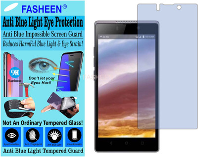Fasheen Tempered Glass Guard for LYF WIND 7I (Impossible UV AntiBlue Light)(Pack of 1)