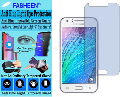 Fasheen Tempered Glass Guard for SAMSUNG GALAXY J1 (4G) (Impossible UV AntiBlue Light)(Pack of 1)