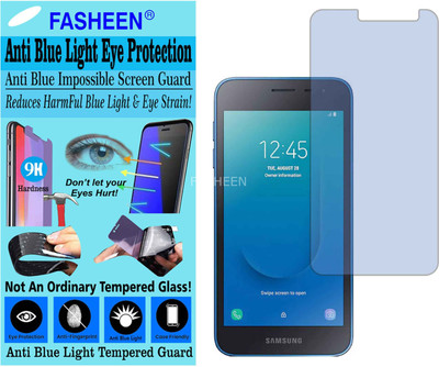 Fasheen Tempered Glass Guard for SAMSUNG GALAXY J2 CORE 2020 (Impossible UV AntiBlue Light)(Pack of 1)