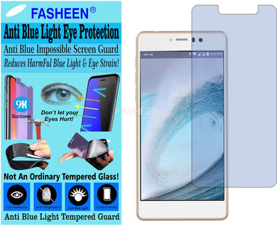 Fasheen Tempered Glass Guard for RELIANCE JIO LYF WATER 1 (Impossible UV AntiBlue Light)(Pack of 1)