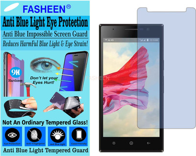 Fasheen Tempered Glass Guard for RELIANCE JIO LYF WIND 4 (Impossible UV AntiBlue Light)(Pack of 1)