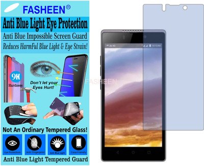 Fasheen Tempered Glass Guard for LYF WIND 7S 16GB (Impossible UV AntiBlue Light)(Pack of 1)